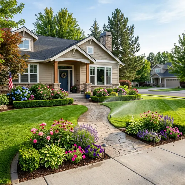 Residential lawn care and landscaping in Boise