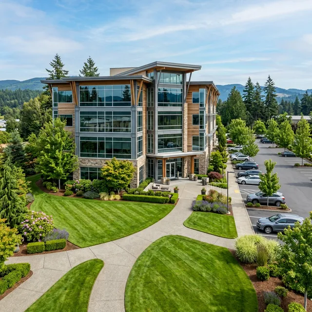 Commercial property maintenance and landscaping in Treasure Valley Idaho