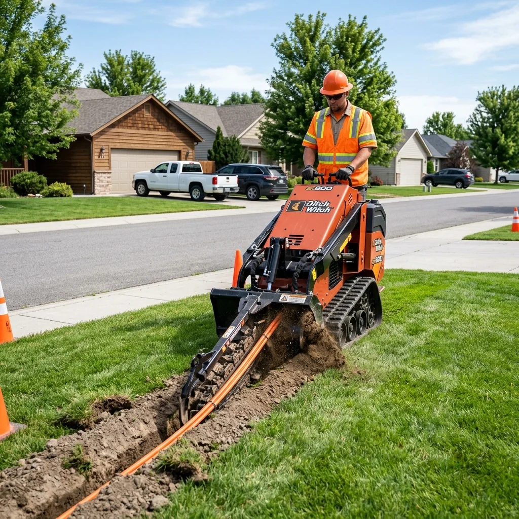 Fiber & Utility Trenching